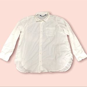 Old Navy White dress shirt for Women (XL)